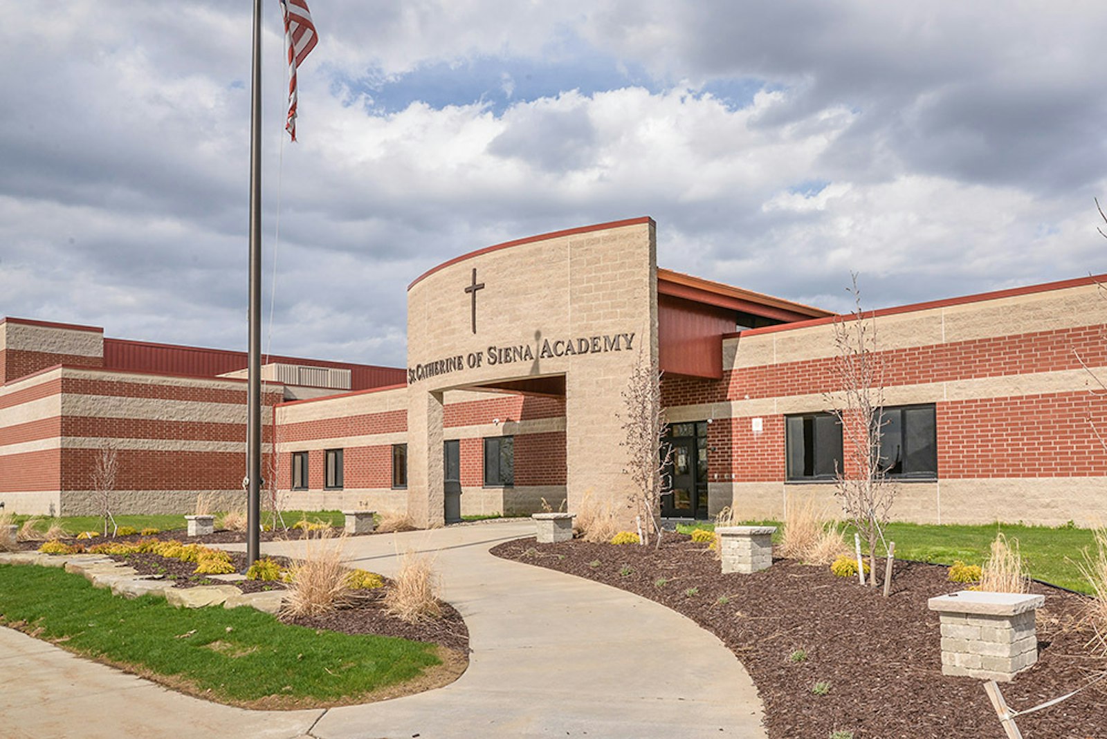 St. Catherine of Siena Academy in Wixom is in the midst of two projects: the expansion of the school's media center into a flexible learning space, and the transformation of its weight room into a wellness center. (Courtesy of St. Catherine of Siena Academy)