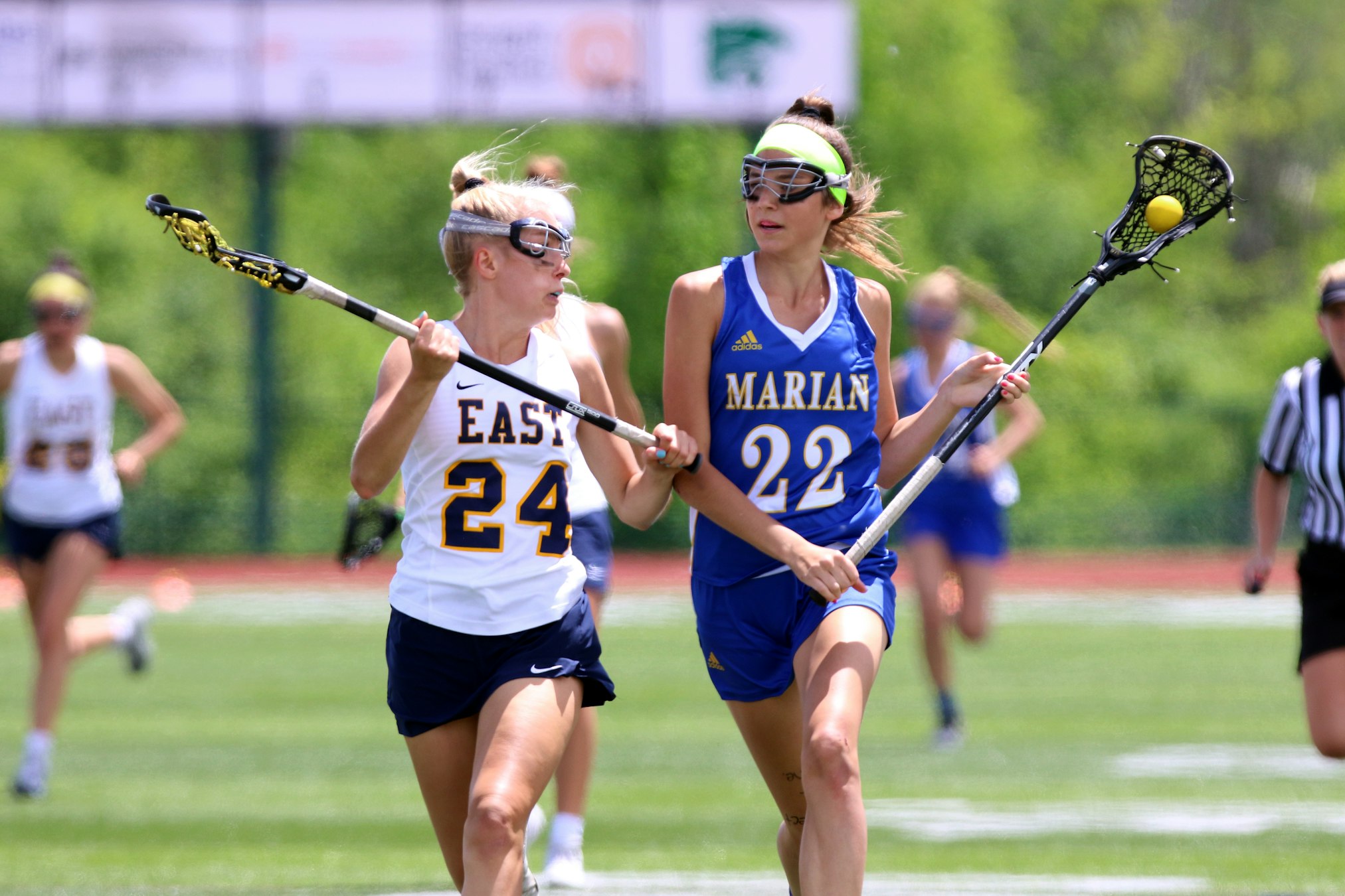 It wasn’t pretty East Grand Rapids routs Marian for girls lacrosse