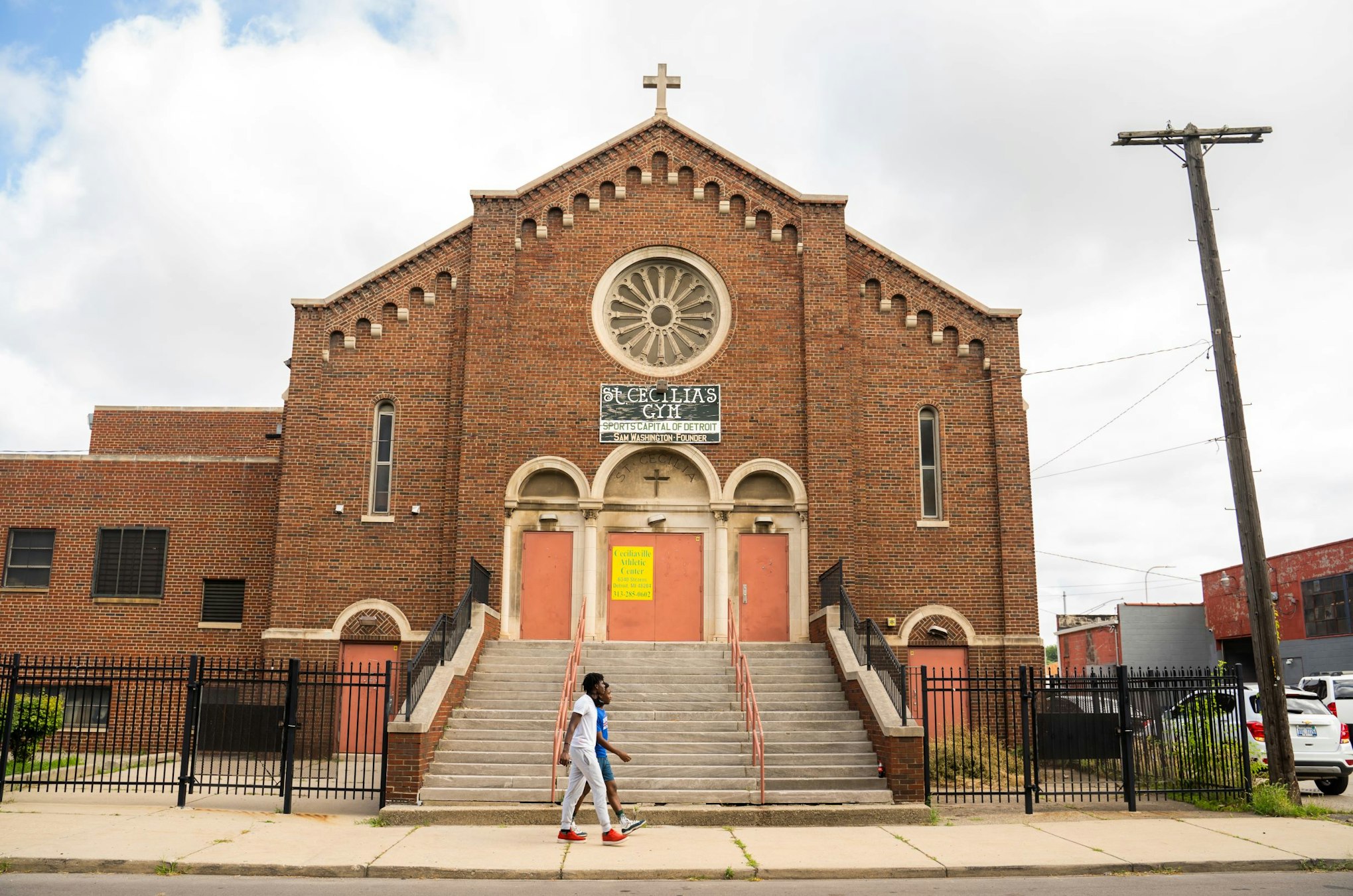 New Ceciliaville project to bring back historic gym, launch community  programs - Detroit Catholic