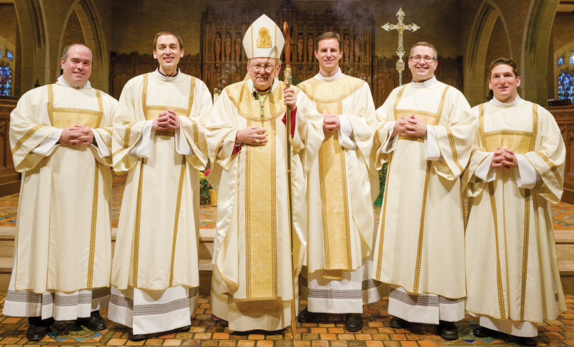 Four ordained transitional deacons for Archdiocese of Detroit Detroit