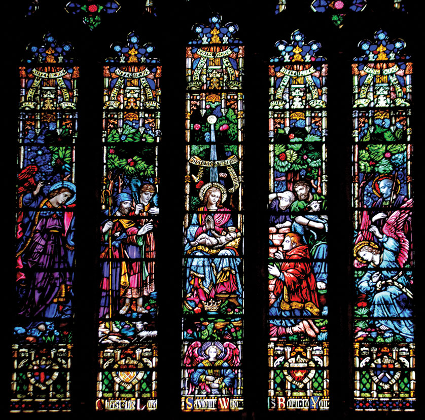 Christmas in stained glass Detroit Catholic